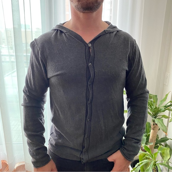 2/$30 World Republic Men’s Button-up Hoodie Size M - Picture 1 of 5